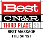 2025 Best of Chico Third Place for Alternative Health Care Provider